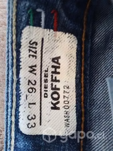 Jeans Diesel Koffha W26 L33 (36)mujer original