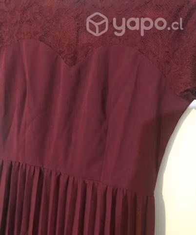 Vestido rojo formal - Imagen 2