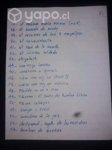 Película Malena vhs