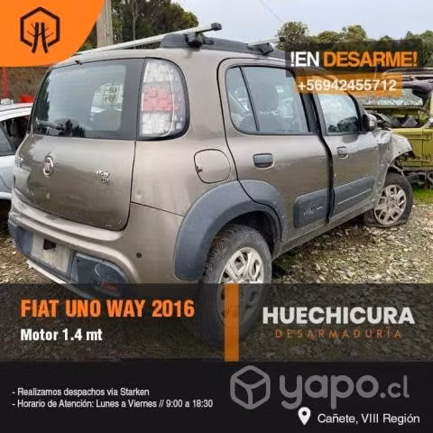 Tapa valvula fiat uno way 2016