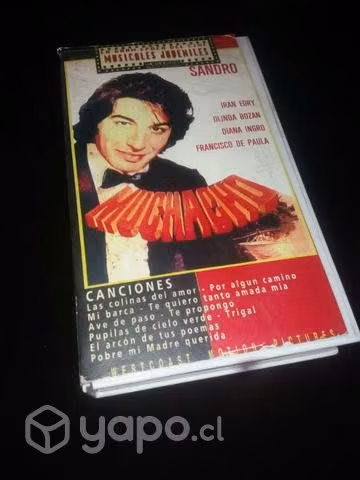 Película Musical Muchacho por Sandro vhs
