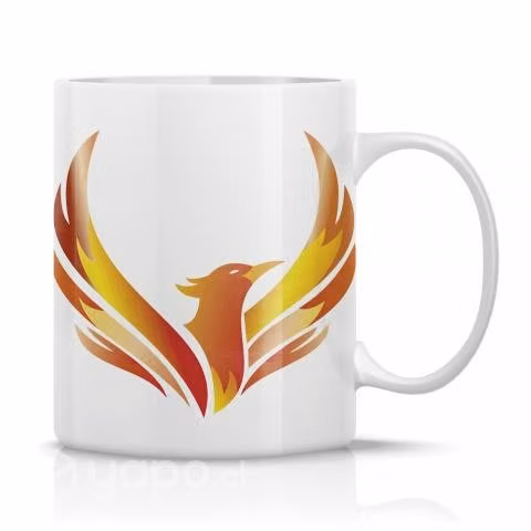 Taza/Tazon/Mug Ave Fénix 22