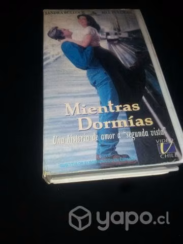 Película Mientras dormías vhs