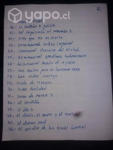 Película Mientras dormías vhs
