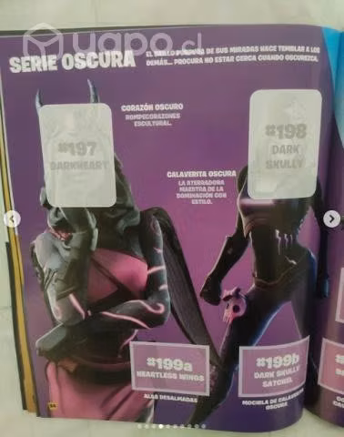 Album + 50 sobres con láminas Fortnite Golden Fram