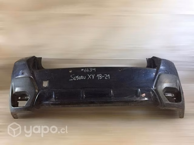 Parachoque Trasero Subaru XV 2018 2021