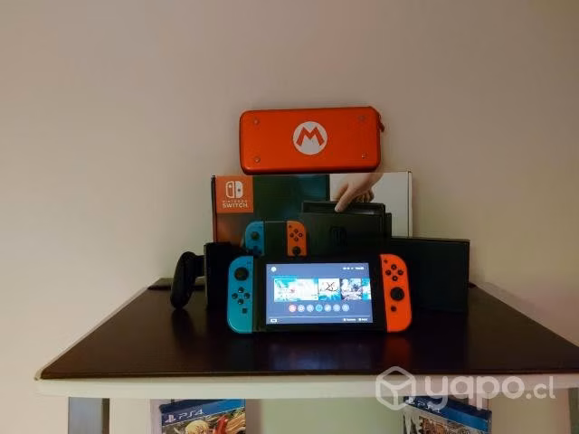 Nintendo Switch Desbloqueada 250gb + juegos