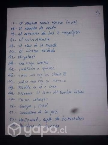 Película As de oros vhs