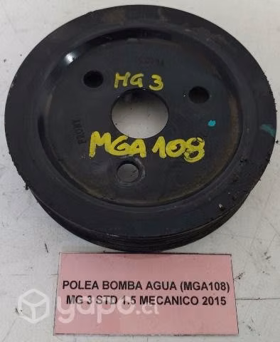 Polea Bomba Agua (MGA108) MG 3 STD 1.5 Mec