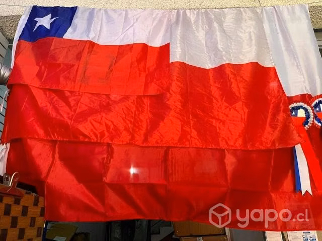 Banderas chilena por embalaje o mayor