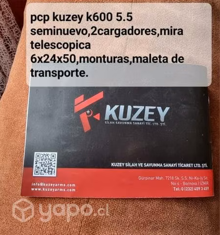 Kuzey k600 seminuevo