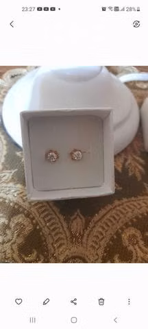Aros de oro 18 kilates