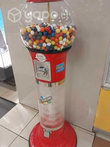 Maquinas vending expendedoras de chicles