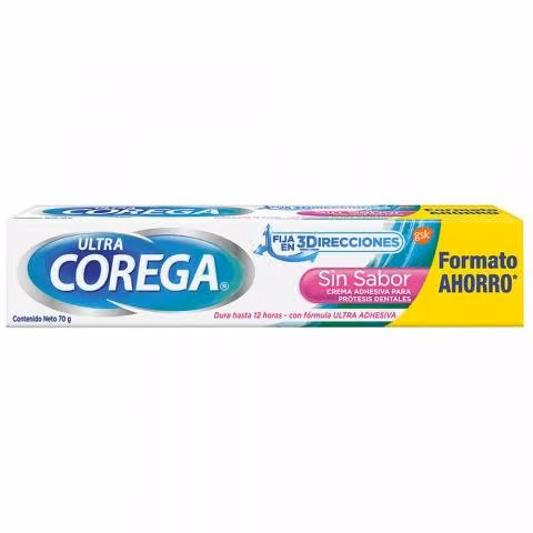 Corega Adhesivo Prótesis Dental Ultra Crema