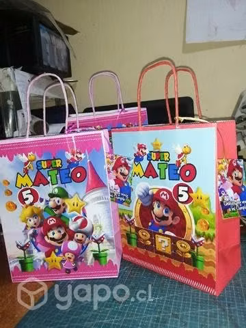 Bolsitas dulceras para cumpleaños