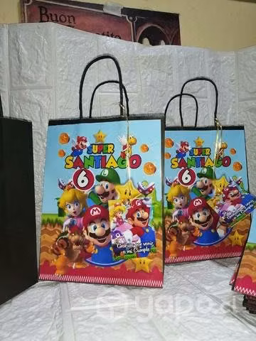 Bolsitas dulceras para cumpleaños