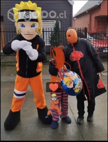 Botarga traje naruto y obito