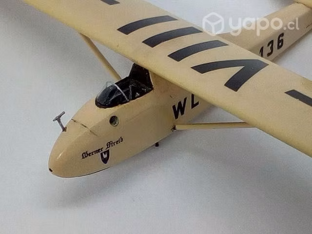 Maqueta armable planeador alemán Grunau, 1/72