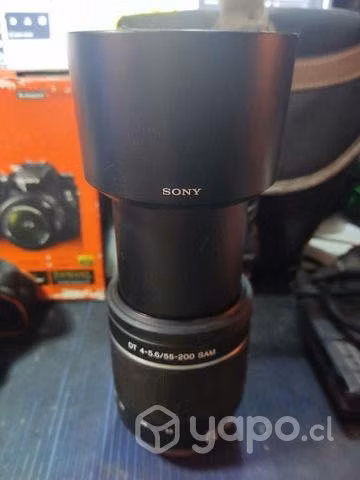 Cámara fotográfica profesional Sony a58