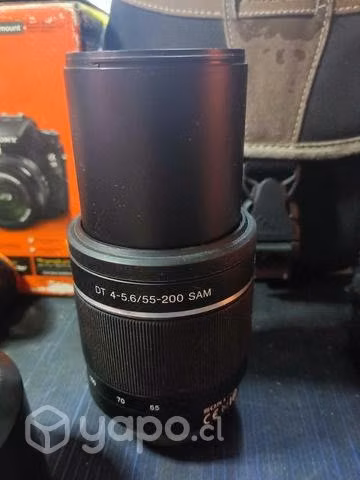 Cámara fotográfica profesional Sony a58