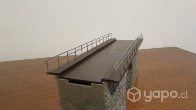 Marklin trenes, puente con base Faller # 555 H0