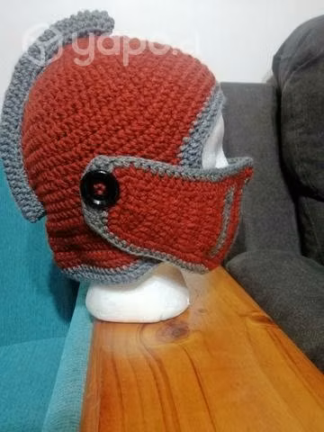 Gorros estilo casco romano, muy abrigadores y esti