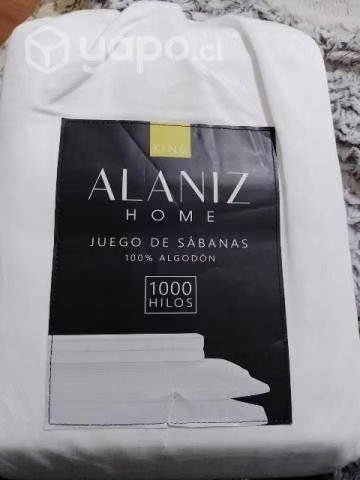 Sábanas King 1000hilos 100% algodón