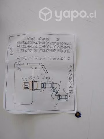 Desague de labadero o descarga