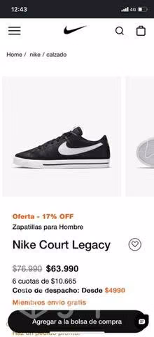 Zapatillas Nike Court Legacy - Imagen 3