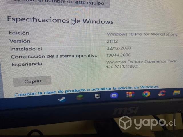 Pc semi nuevo