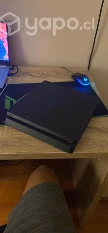 Playstation 4 slim de 1 tb + 1 control + 3 juegos