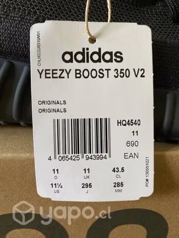YEEZY 350 ONYX 11,5us - Imagen 4