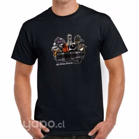 Polera con diseños fotográficos