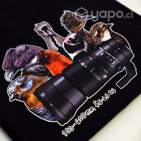 Polera con diseños fotográficos
