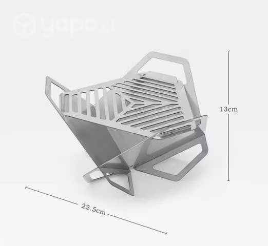 Parrilla mini plegable especial para senderismo