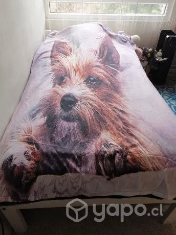 Cubreplumon 1 plaza de yorkie - Imagen 3