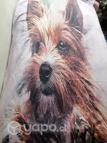 Cubreplumon 1 plaza de yorkie - Imagen 2