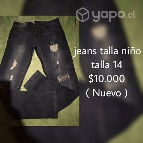 Jeans talla 14