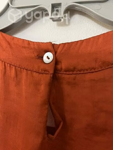 Blusa No Elástica Marca Mor Talla S Terracota - Imagen 4