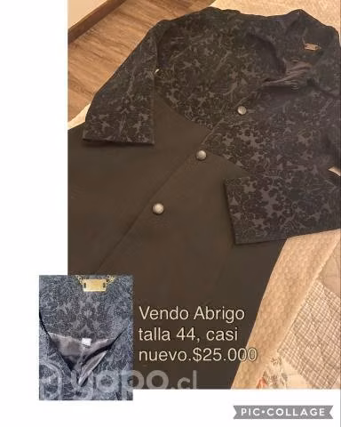 Abrigo Ash Talla 46