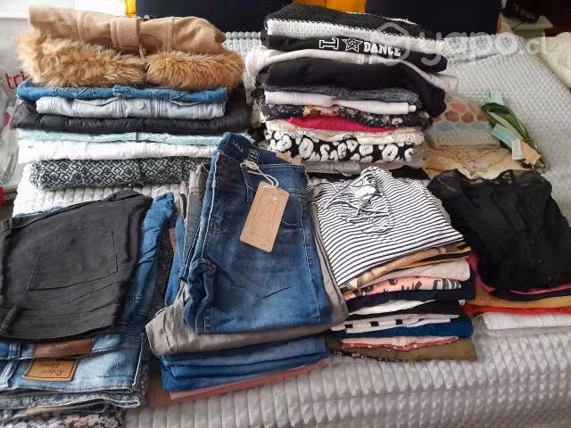 Ropa de mujer y niña 60 prendas