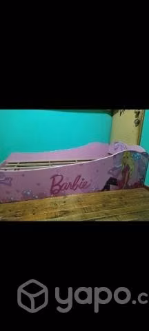 Cama de niña Barbie