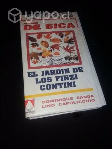 Película El jardín de los Finzi Contini vhs