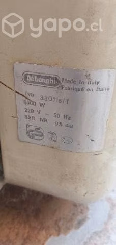 Estufa oleoelectrica De longhi