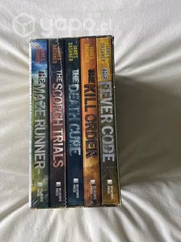 Sellados pack 5 libros en inglés de" Maze Runner