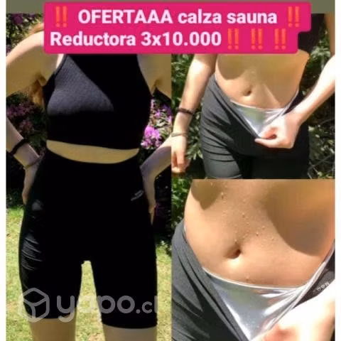 Calzas efecto sauna