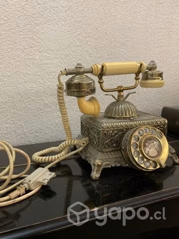 Teléfono de metal Vintage - Imagen 3