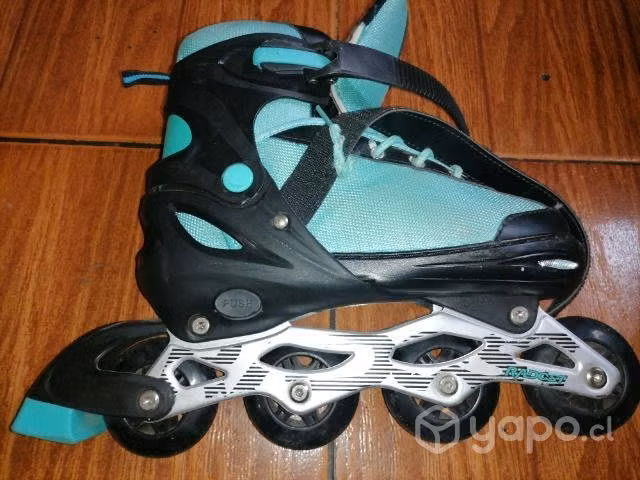 Patines azules, leer descripción - Imagen 2