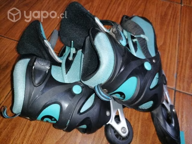 Patines azules, leer descripción