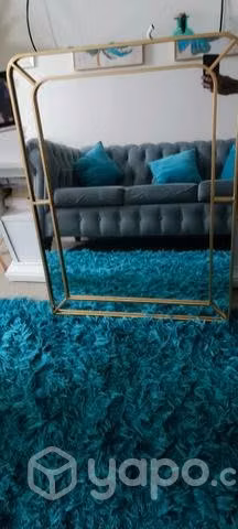 Espejo golden decoración